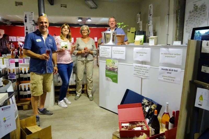 Sommerfest Rindchen Einheitsbuddeln