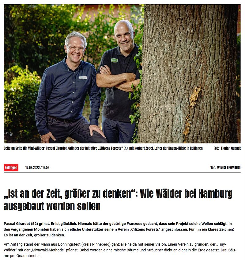 Hamburger Morgenpost vom 18.09.2022