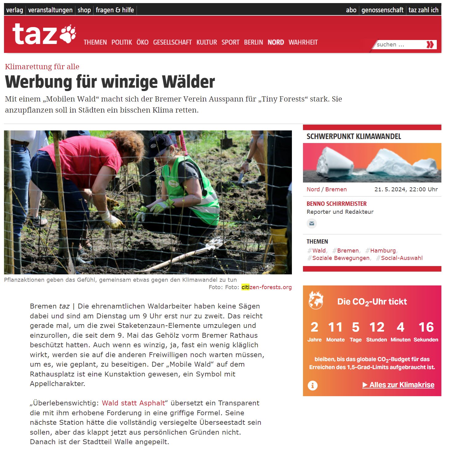 TAZ 21.05.2024